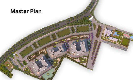 Prestige Bannerghatta Road Master Plan Layout