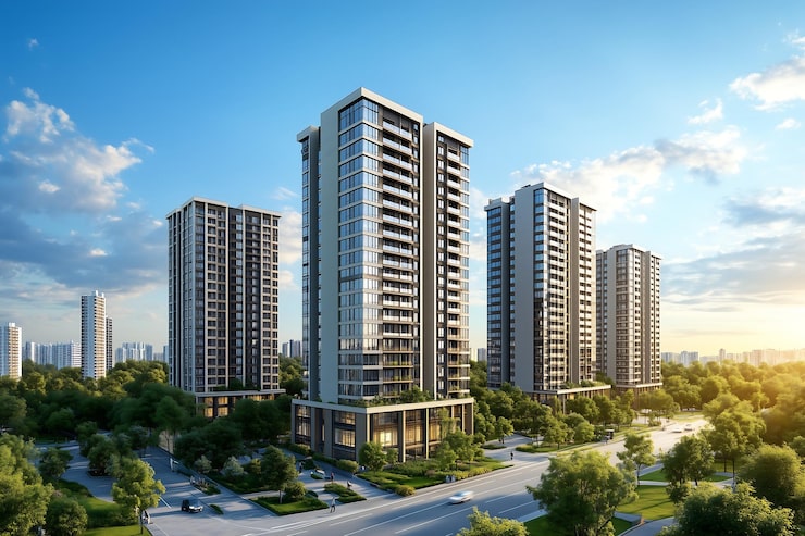 Nandi Meraki under construction apartments in Chandrasekarapura Bannerghatta